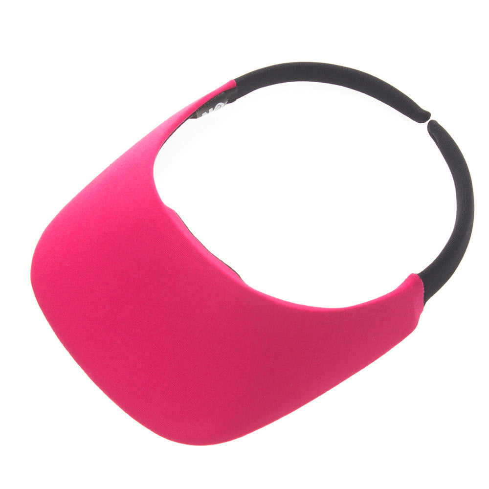 No Headache Original Women's Golf Visor SlipOn Sun Visor Fuchsia NO