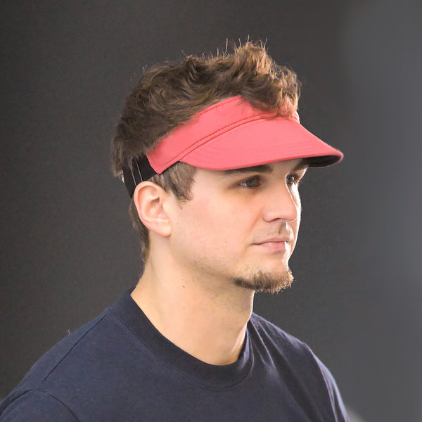 Solace Pickleball and Performance Sport Visor - Mineral Red