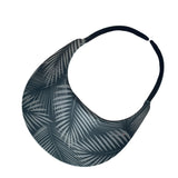 Round Brim - Black & Gray Palms