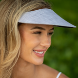 Square Brim - Cloud Grey Linen