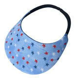 Round Brim - Light Blue with Red White and Blue Stars