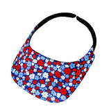 Square Brim - Red, White and Blue Floral