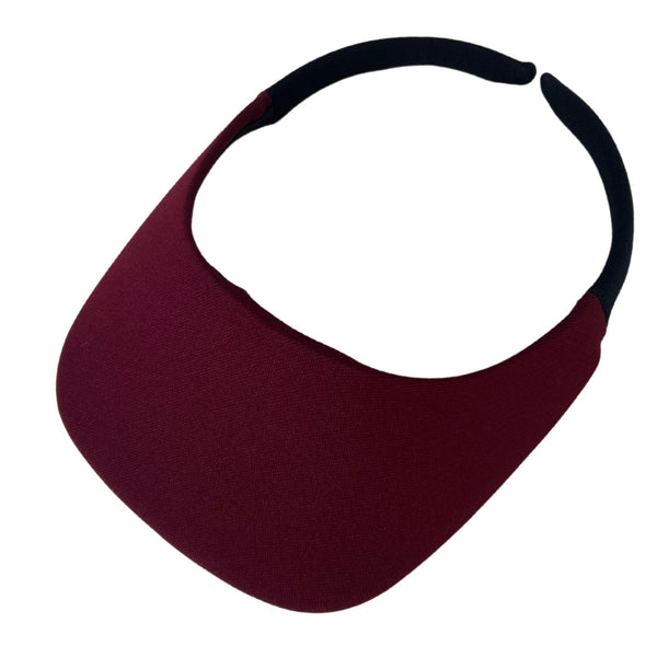 Square Brim - Dark Maroon