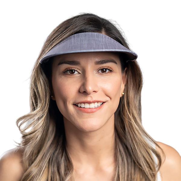 Square Brim - Charcoal Gray Linen