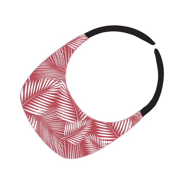 Square Brim - Magenta Palms