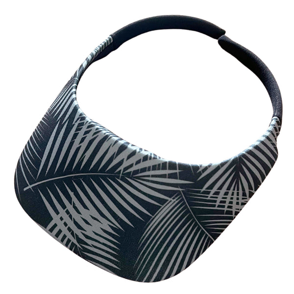 Square Brim - Black & Gray Palms