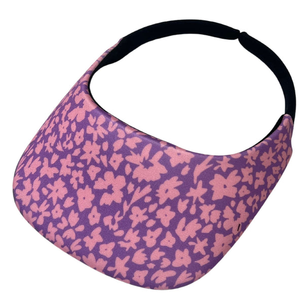 Square Brim - Sketched Floral Lilac
