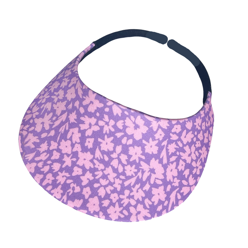 Round Brim - Sketched Floral Lilac