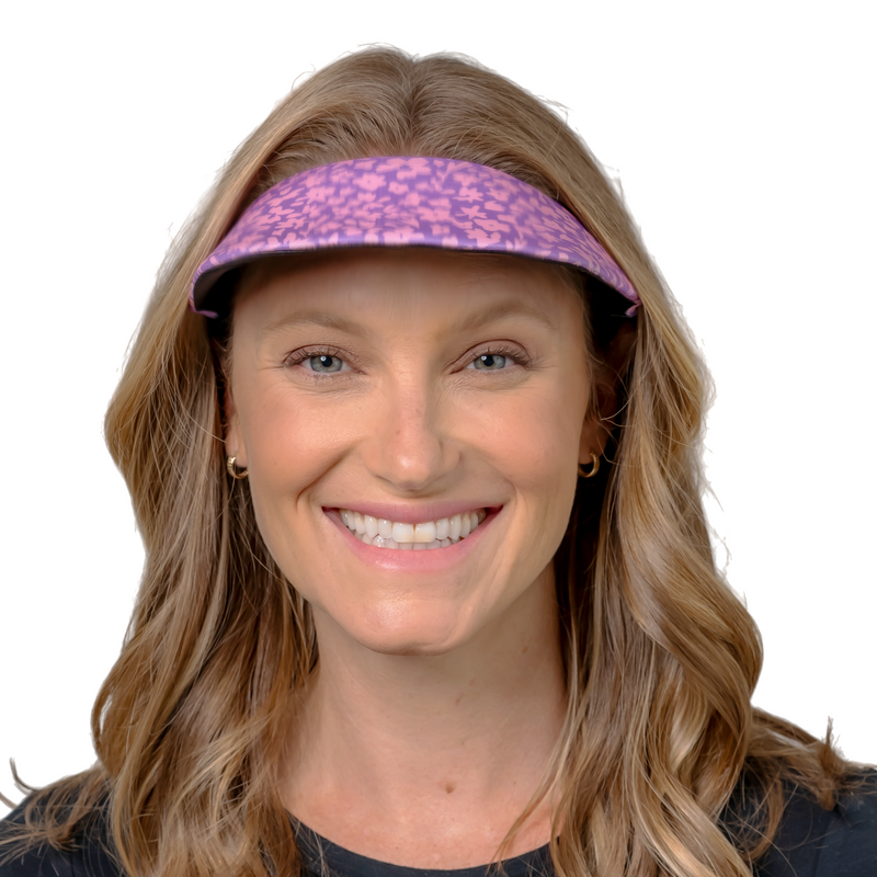 Round Brim - Sketched Floral Lilac
