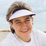 Square Brim - Rainbow Plaid