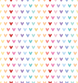 Original Square Brim Women's Sun Visor - Rainbow Hearts