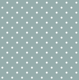 Round Brim - Sage Mint Polka Dots