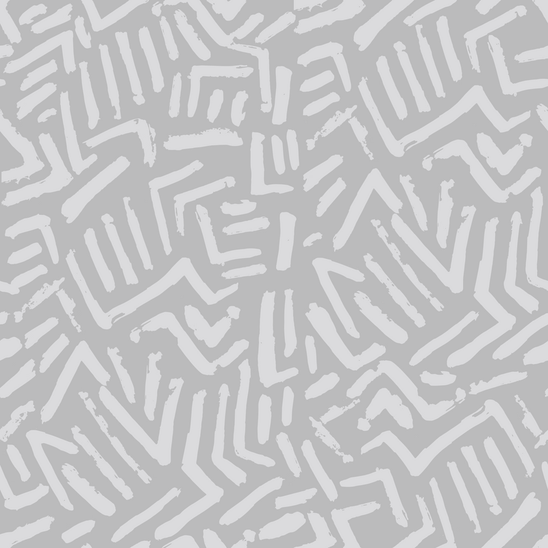 Square Brim - Tribal Gray