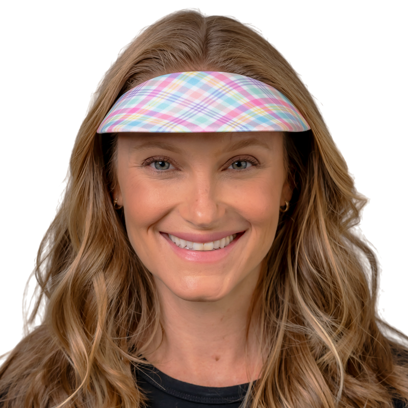 Round Brim - Rainbow Plaid