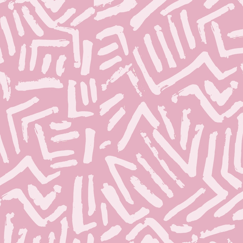 Round Brim - Tribal Powder Pink