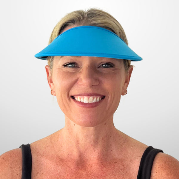 Velo Travel Visor - French Blue