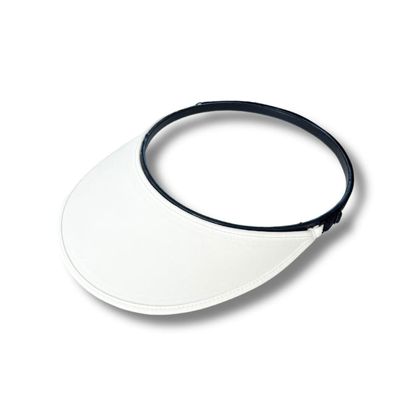 Velo Travel Visor - Pure White