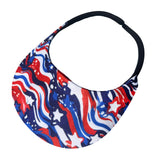 Round Brim - Watercolor Wavy Flag