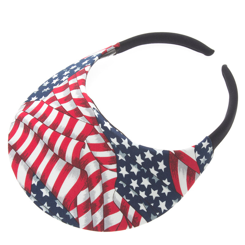 Round Brim - Flag Print