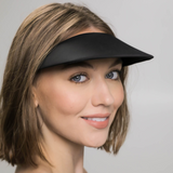 Original Square Brim Women's Sun Visor - Abyss Black