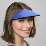 Original Square Brim Women's Sun Visor - Royal Blue