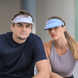 Solace Pickleball and Performance Sport Visor - Pure White