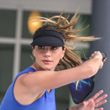 Solace Pickleball and Performance Sport Visor - Abyss Black