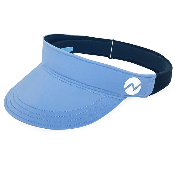 Solace Pickleball and Performance Sport Visor - Hydrangea Blue