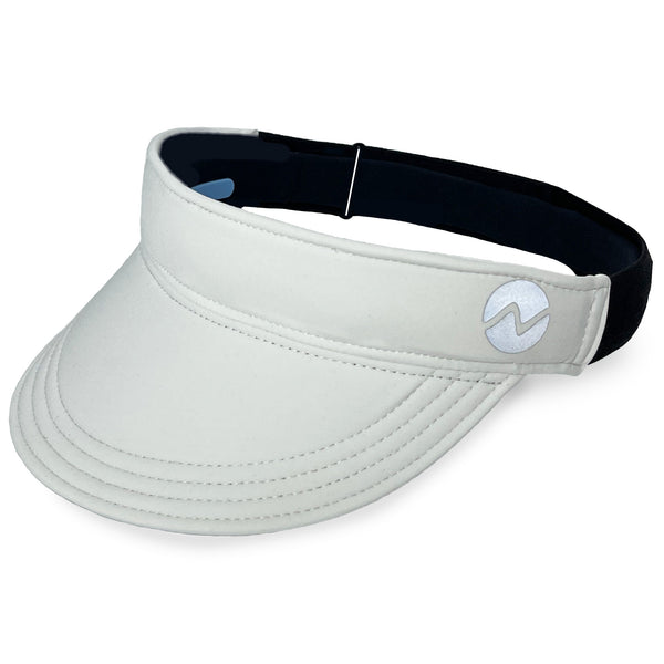 Solace Pickleball and Performance Sport Visor - Pure White